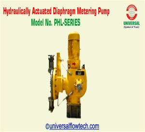 Hydraulically Actuated Diaphragm Metering Pump PHL series