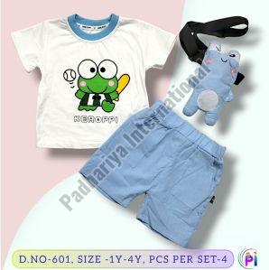Little Boys T Shirt with Shorts