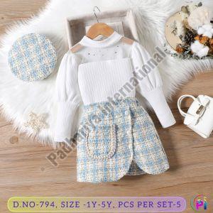 Kids Classy Girls Western Outfit