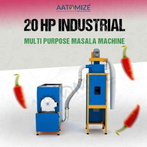 20HP Industrial Spice Grinding Masala Machine (With Cyclone)
