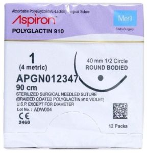 apgn 012347 meril polyglactin absorbable suture