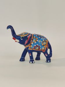 Metal Hand-painted Elephant 3&amp;quot;