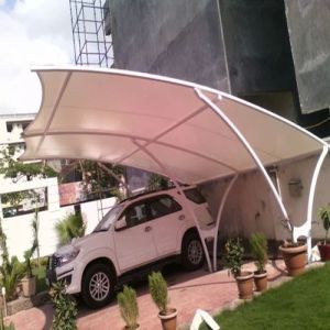 Car Parking Wire Tensile Structure