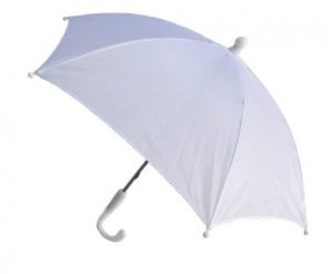 Plain White Umbrella