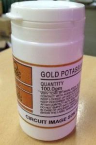 potassium Gold cyanide