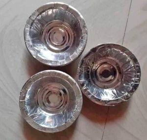 Disposable Silver Paper Bowl