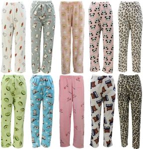 Printed Cotton Ladies Pajama, Technics : Machine Made