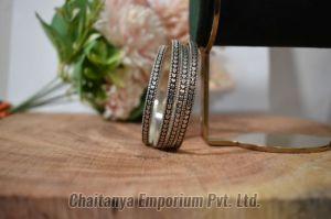 Pure 925 Silver Bangles