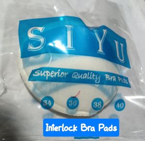Interlock bra pads