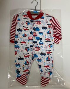 Printed Baby Sleep Suit