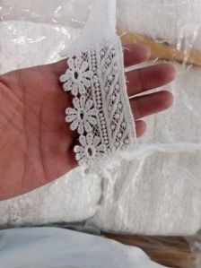 White Polyester Gpo Lace