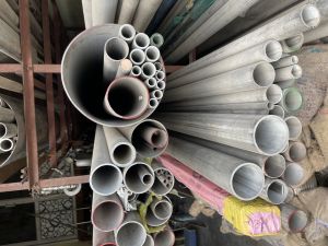 Non Polished Stainless Steel Round Pipe
