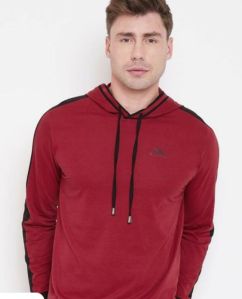 mens hooded t-shirt