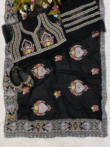 printed georgette sarees