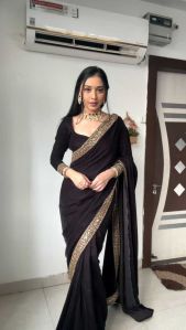 velvet saree