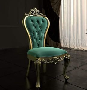 Polished Wooden Antique Wedding Chair, Color : Multicolor