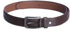men kara casual brown pin buckle formal leather belt