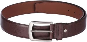 kara casual brown men faux leather belt