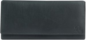 ladies kara genuine leather bifold purse