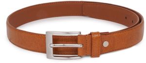 kara men pin buckle faux leather tan formal belt