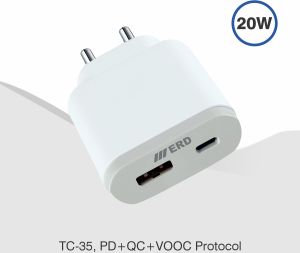 TC-35 20Watt PD+QC+VOOC Protocol Charger