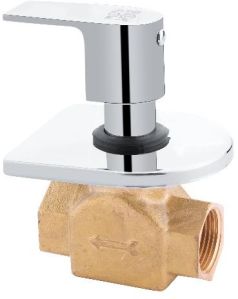 Polished Brass Royal Flush Cock Tap For Bathroom, Kitchen