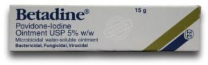 Betadine cream antiseptic