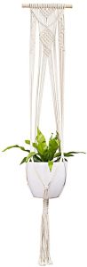 PH04 Cotton Macrame Plant Hanger