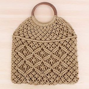 Ladies Stylish Macrame Hand Bag, Technics : Handmade