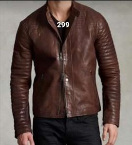 Full Sleeve Mens Leather Jacket