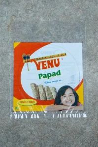 Printed Papad Packaging Pouch