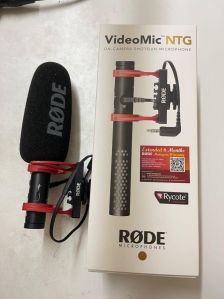 Rode VideoMic NTG USB Unidirectional On-Camera Shotgun Microphone