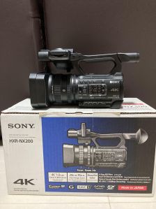 Sony HXR-NX200 4K Camcorder Camera