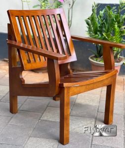 Acacia Wood Sit Out Wooden Chair