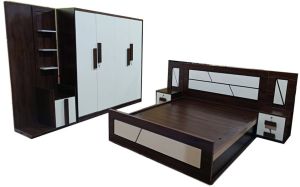 Stylish Engineered Wood Bedroom Set
