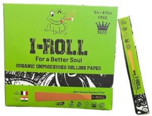 I-ROLL Brown Unbleached King size Pre-Rolled Cones