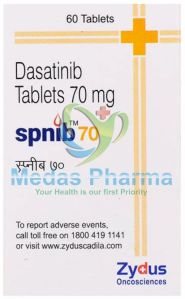 Dasatinib 70mg Tablet