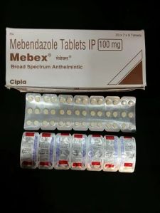 Mebendazole 100mg Tablet