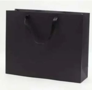 Black Paper Bag