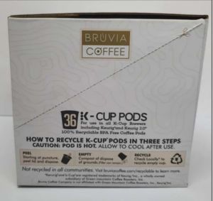 Bruvia Coffee Corrugated Packaging Box