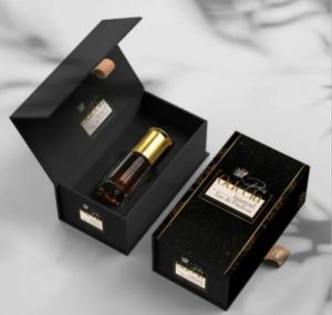 Paper Printed Perfume Packaging Boxes, Shape : Rectangular