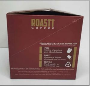 Roastt Coffee Corrugated Packaging Box