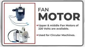 High Quality Needles Circular Machine Fan Motor