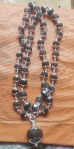 Karungali Silver Mala