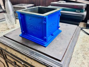cube mould 150mm (non ISI mark)