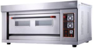 single deck single tray electric baking oven