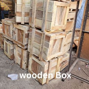 wooden parcel boxes