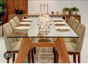 Teak Wood 8 Seater Dining Table