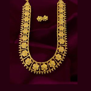 u shape necklace set