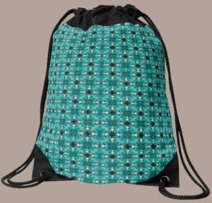 Printed Drawstring Bag